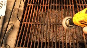 Maintaining an iron barbecue